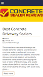 Mobile Screenshot of concretesealersreviews.com